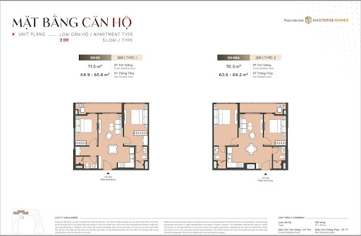 Căn hộ 2 phòng ngủ One Central Sài Gòn