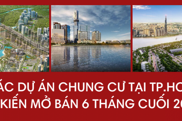 Những Dự án Căn hộ nổi bật tại TP.HCM được mở bán cuối năm 2020