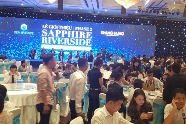 Sự kiện giới thiệu căn hộ cao cấp Sapphire Riverside