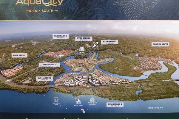 TIỆN ÍCH DỰ ÁN AQUA CITY PHOENIX ISLAND ĐỒNG NAI