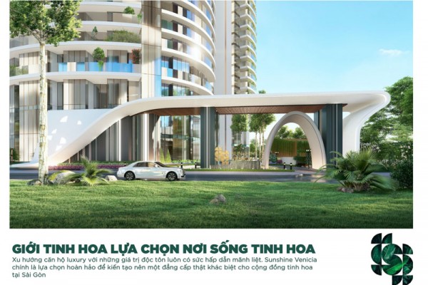 Căn hộ hạng sang sunshine venicia dịch vụ tiêu chuẩn quốc tế giữa lòng Sài Gòn