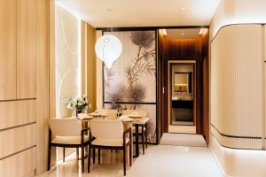 Phối màu căn hộ green skyline