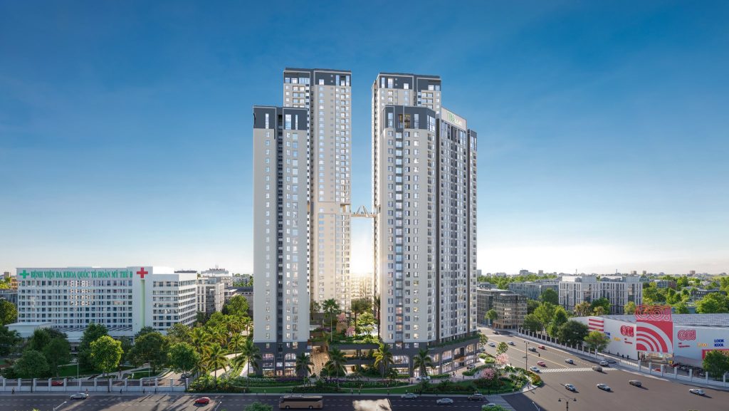 Phối cảnh dự án green skyline