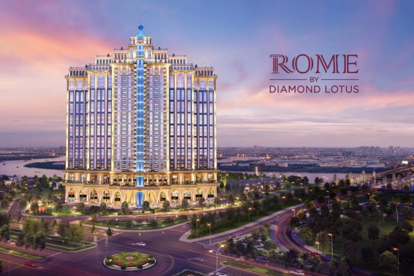 Dự án 3500 tỷ điểm nhấn của khu Đông căn hộ Rome Diamond Lotus quận 2