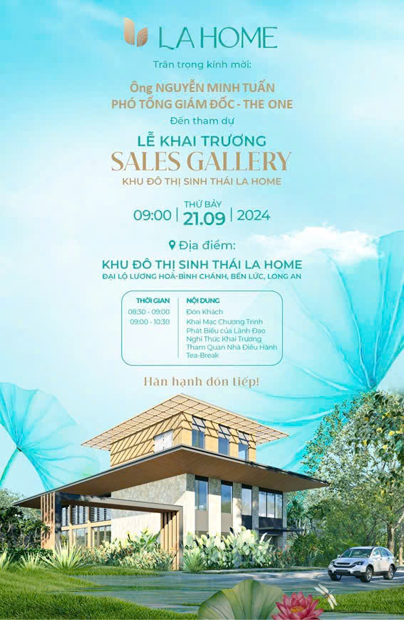 The One Land Vinh Dự Góp Mặt Tại Sự Kiện Khai Trương Nhà Điều Hành Của La Home