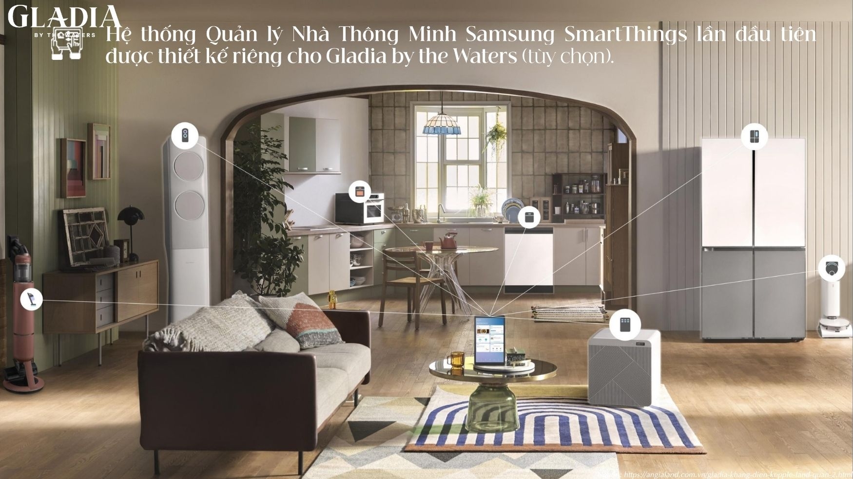 Nhà Thông Minh Samsung SmartThings tại Gladia by the Waters Nhà Thông Minh Samsung SmartThings tại Gladia by the Waters