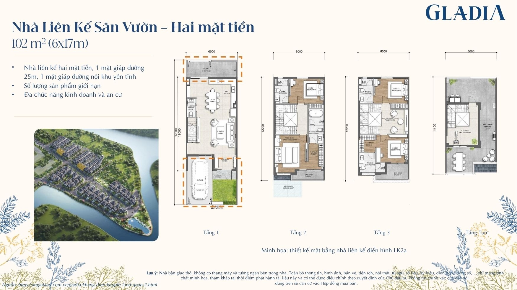 Thiết Kế Nhà Phố Gladia by the Waters | Mẫu Nhà & Mặt Bằng Chi Tiết Thiết Kế Nhà Phố Gladia by the Waters | Mẫu Nhà & Mặt Bằng Chi Tiết