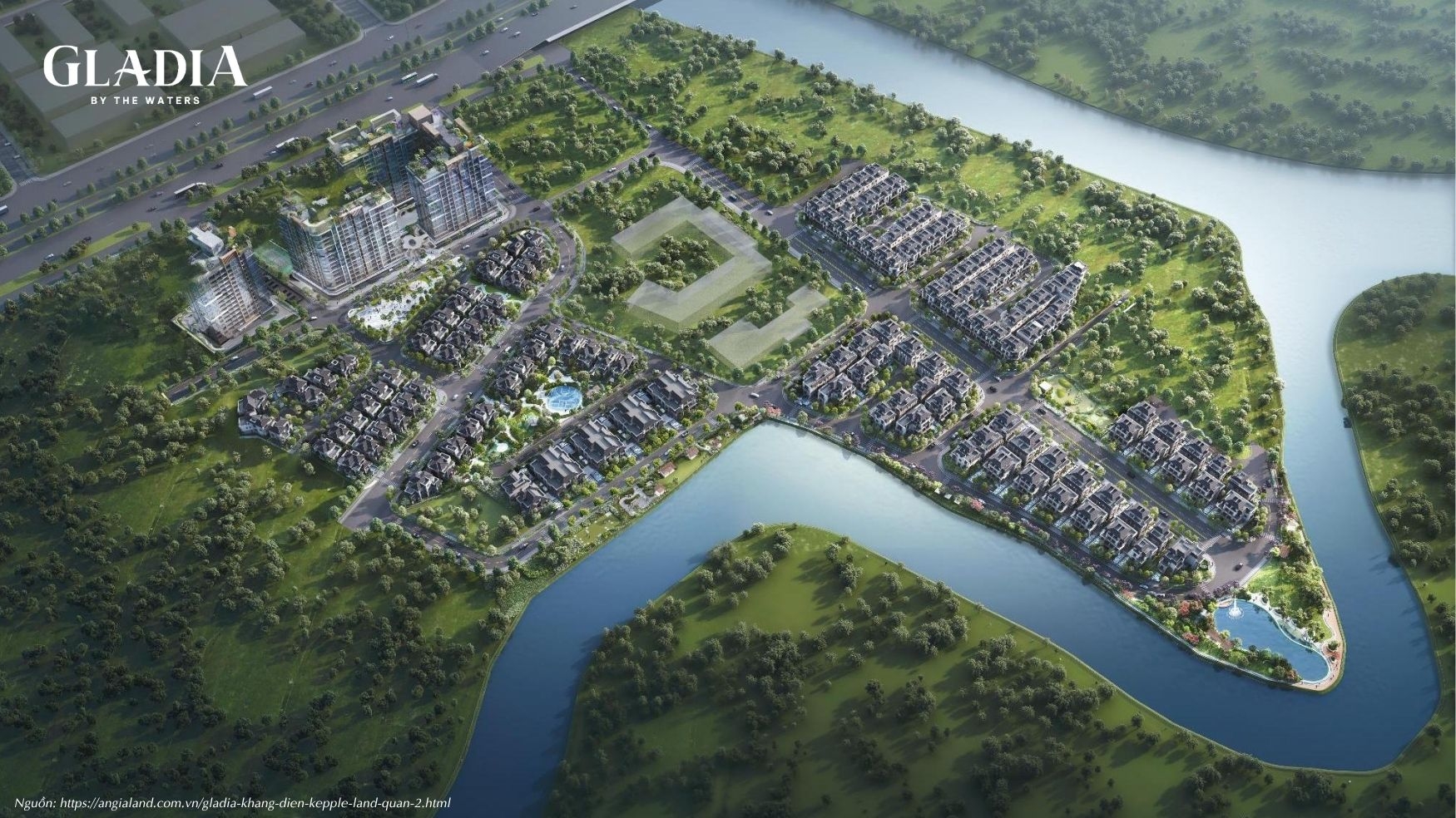 Thiết Kế Biệt Thự Đơn Lập Gladia by the Waters | Mẫu Biệt Thự Độc Bản Thiết Kế Biệt Thự Đơn Lập Gladia by the Waters | Mẫu Biệt Thự Độc Bản