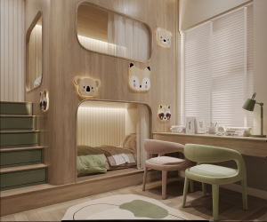 Green Skyline nội thất phối cảnh