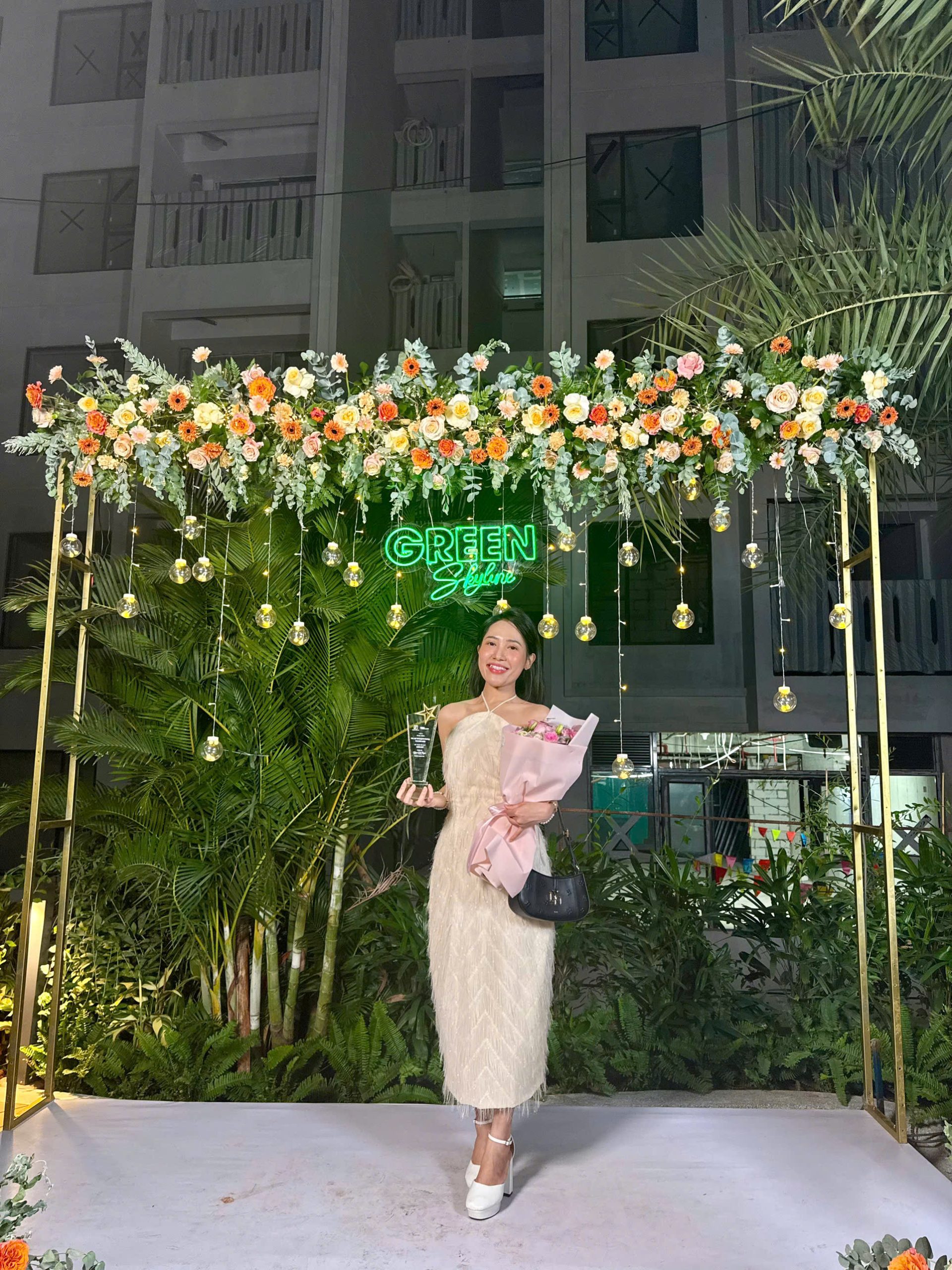 lại vũ quỳnh hương nhân giải green skyline