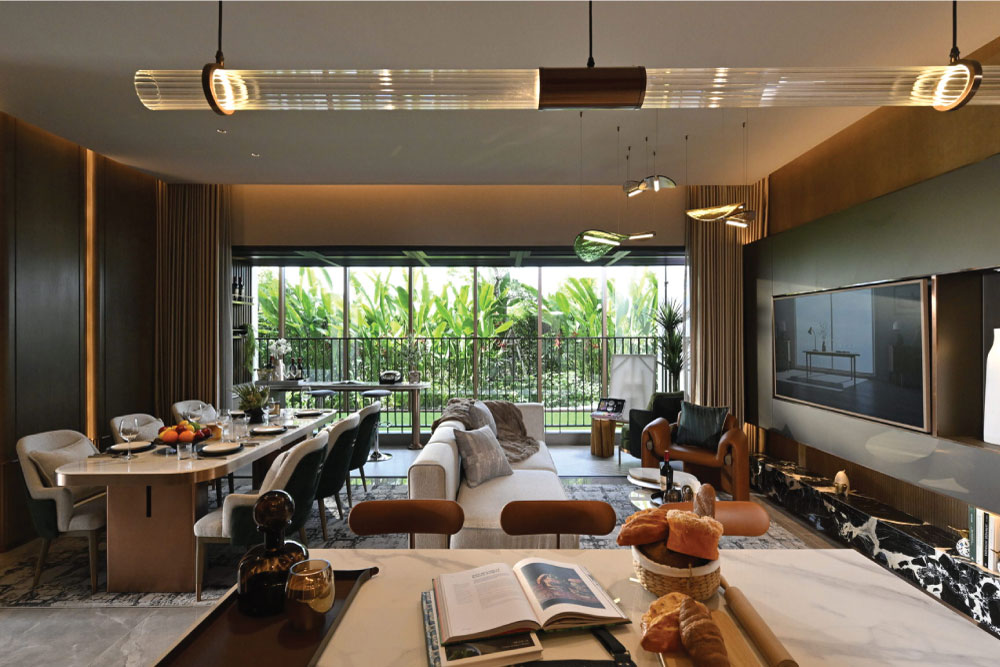 Không gian nội thất hiện đại tại Orchard Collection