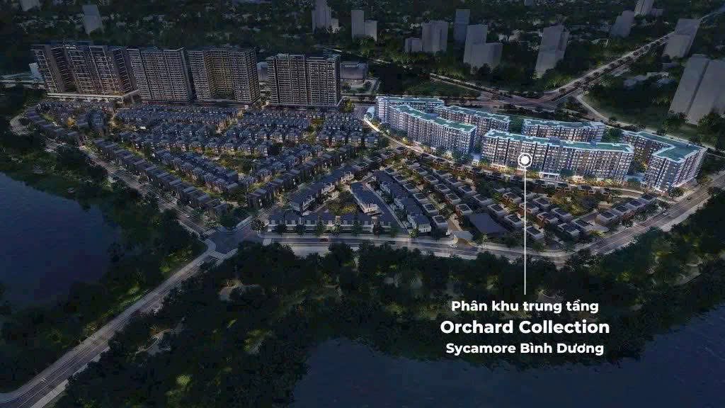 Phối cảnh tổng thể Orchard Collection Bình Dương