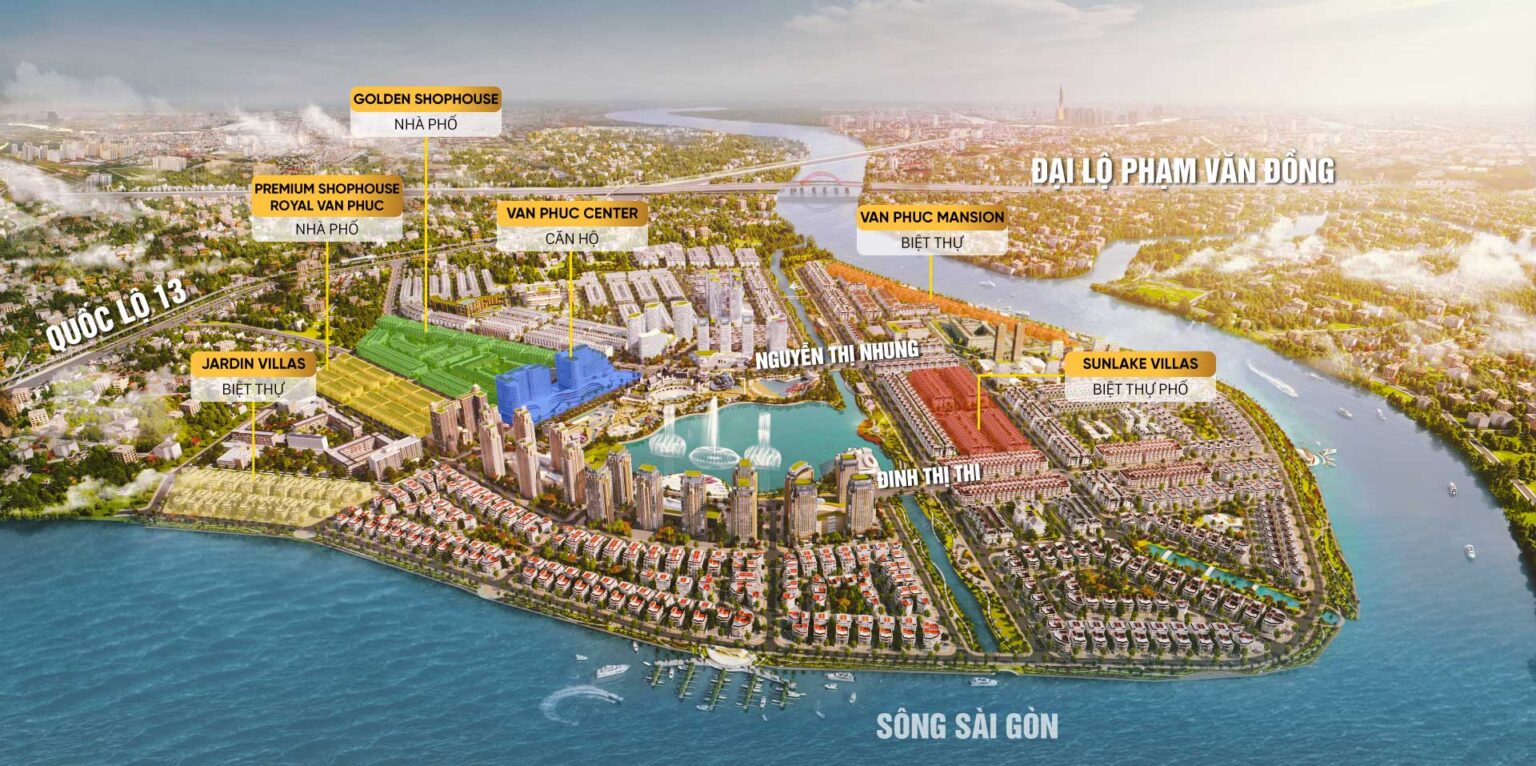 Tổng Quan Vị Trí Các Dự Án Bất Động Sản Diamond Sky Và Các Tiện Ích Xung Quanh