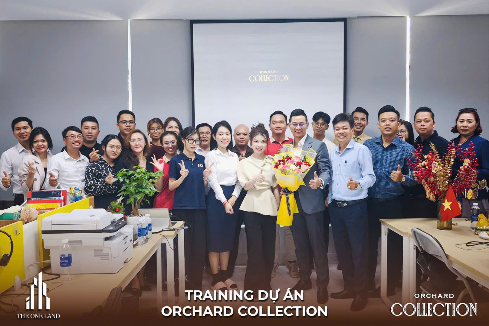 training orchard collection tại the one land