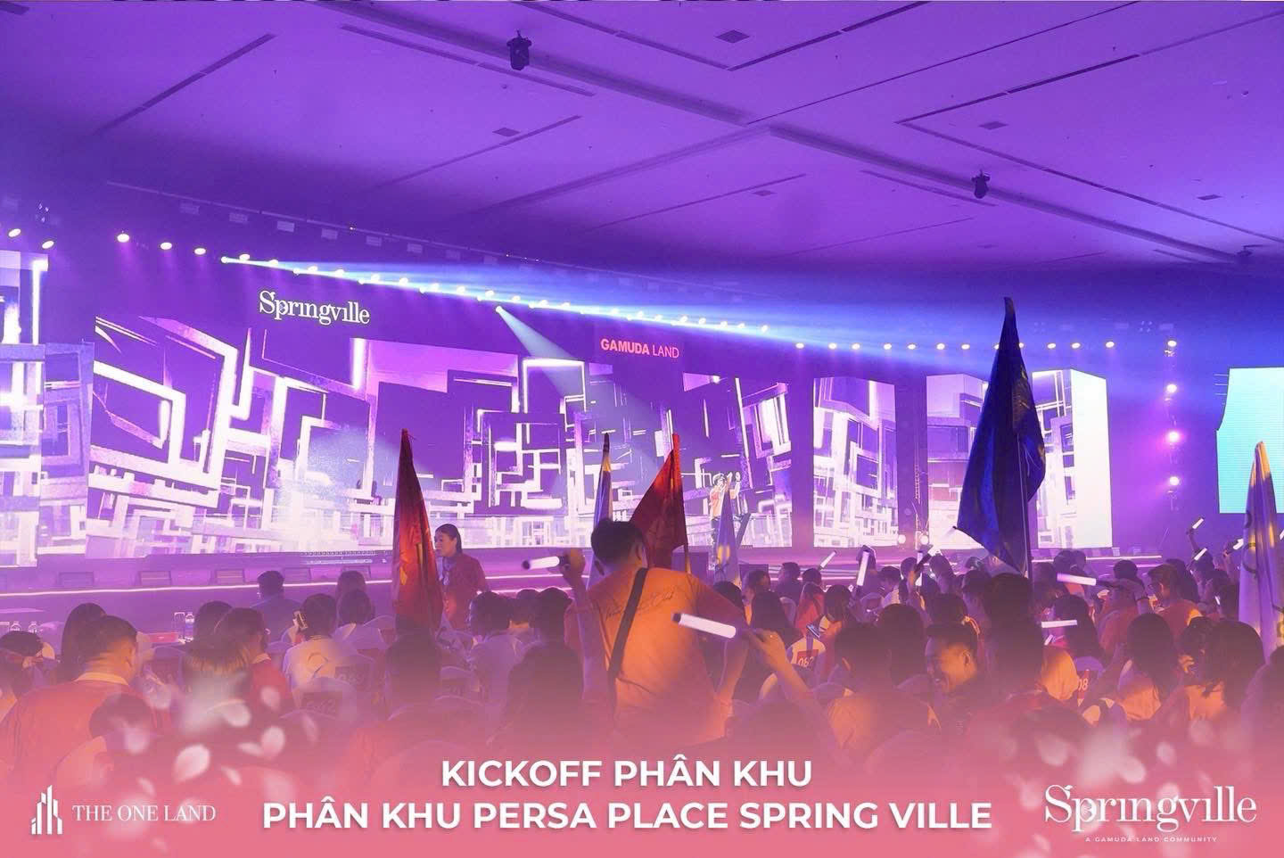 The One Land tham dự lễ kick-off phân khu Persa Place Spring Ville