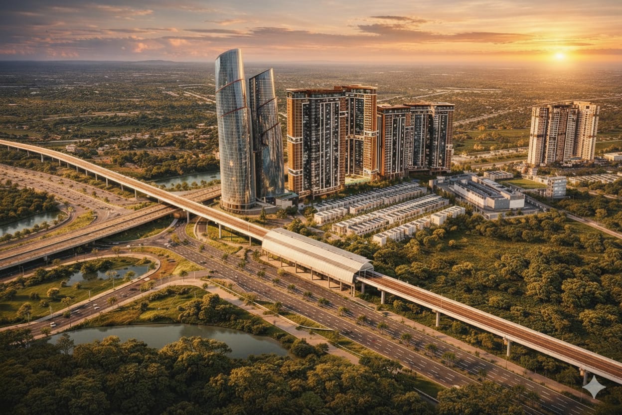 Phối cảnh tổng thể khu đô thị One Era Kinera tại Đông Bắc TP.HCM