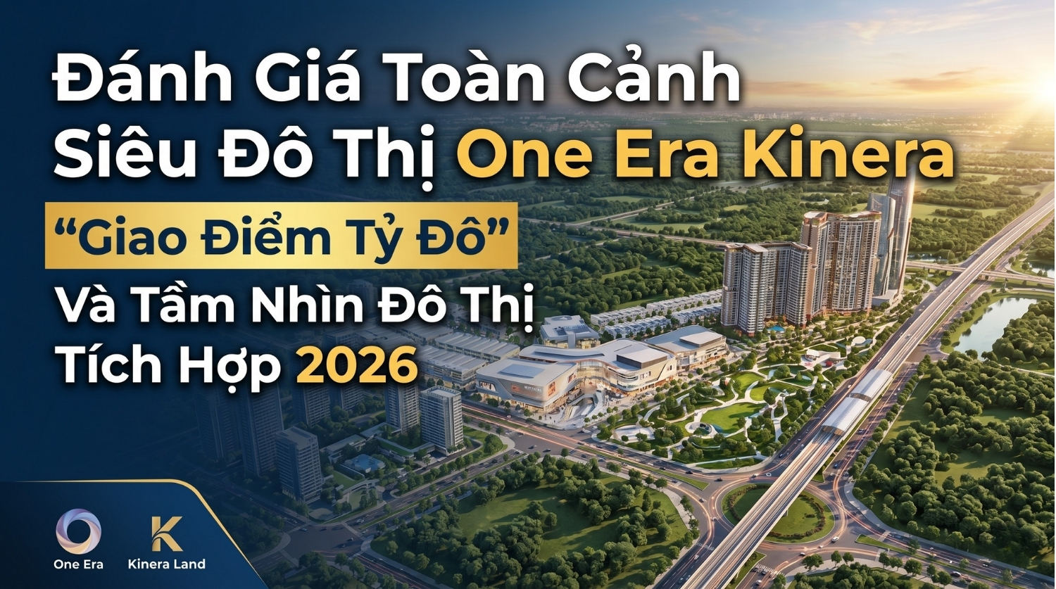 Đánh giá dự án đô thị one Eara - Kinera 2026