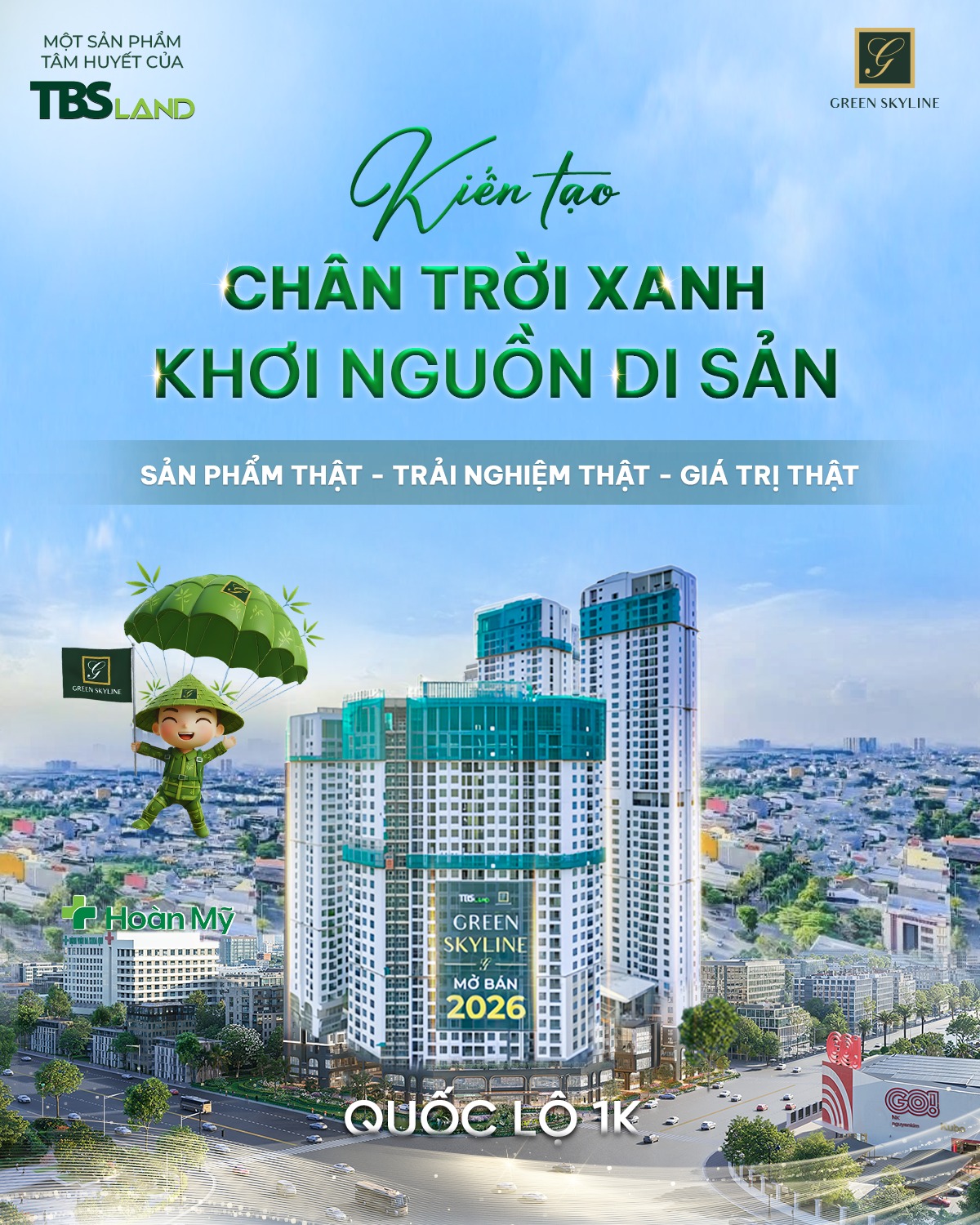 Vị trí Green Skyline trên trục Phạm Văn Đồng nối dài với khả năng kết nối liên vùng thuận tiện.