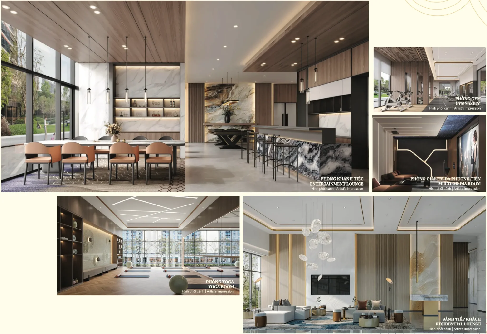 Tiện ích nội khu tại dự án Gladia Heights